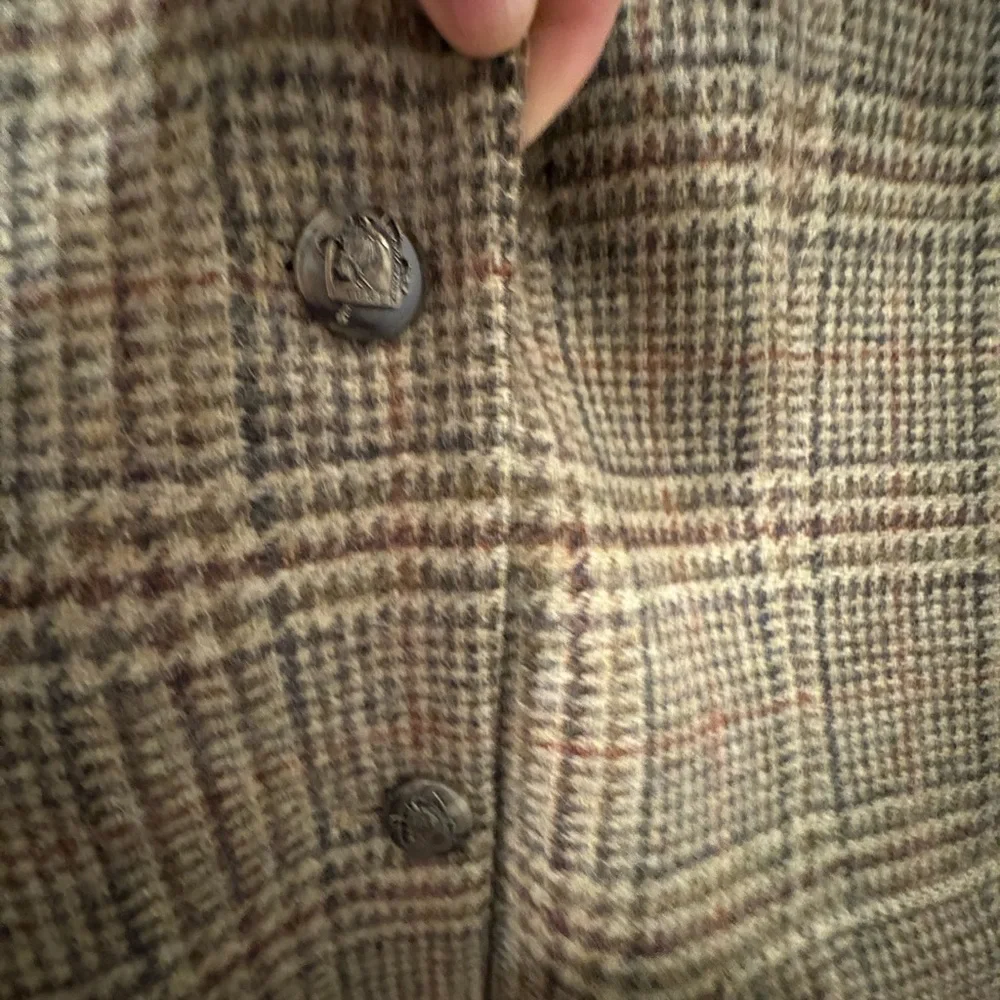 Ralph Lauren Tan Plaid Blazer - Picture 5 of 9